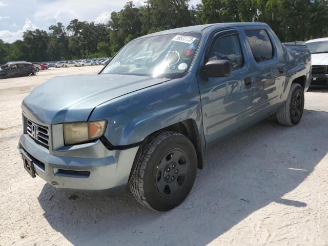 2HJYK162X6H550821 - 2006 HONDA RIDGELINE RT BLUE photo 1