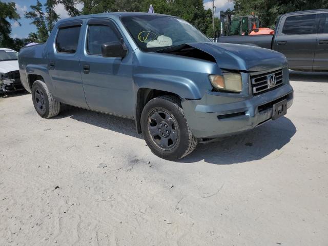 2HJYK162X6H550821 - 2006 HONDA RIDGELINE RT BLUE photo 4