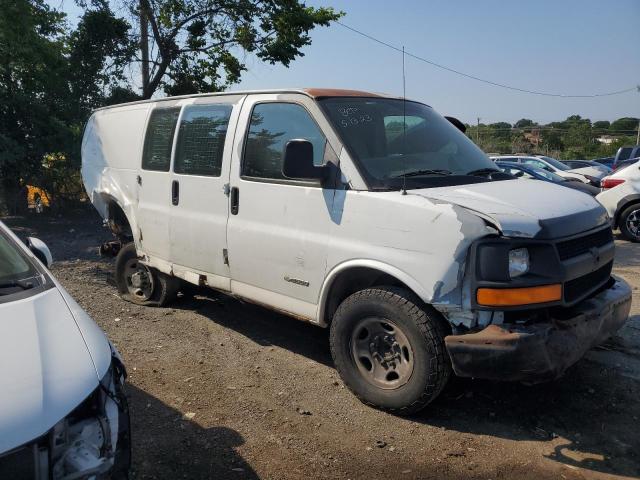 1GCGG25V551188414 - 2005 CHEVROLET EXPRESS G2 WHITE photo 4