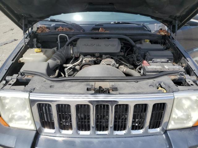 1J8HG48N58C127500 - 2008 JEEP COMMANDER SPORT رمادي صورة 12