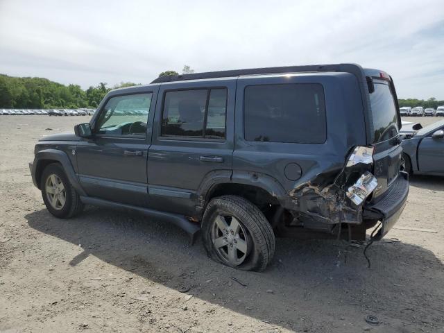 1J8HG48N58C127500 - 2008 JEEP COMMANDER SPORT رمادي صورة 2