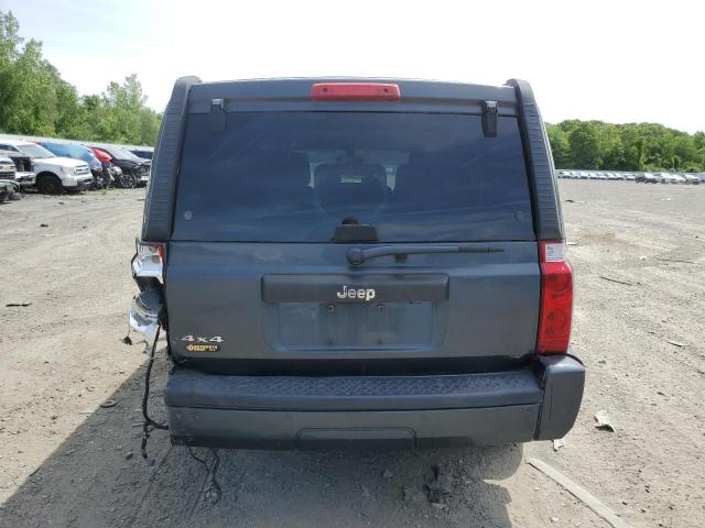 1J8HG48N58C127500 - 2008 JEEP COMMANDER SPORT رمادي صورة 6