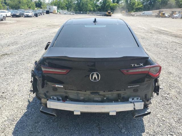 19UUB6F58NA002857 - 2022 ACURA TLX TECH A BLACK photo 6