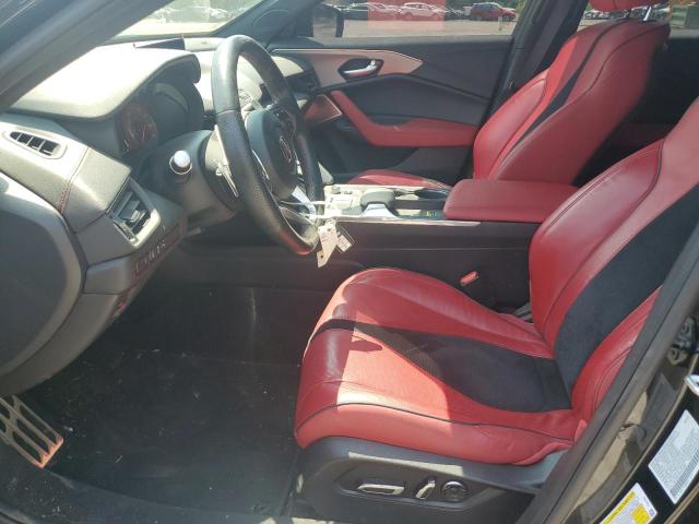 19UUB6F58NA002857 - 2022 ACURA TLX TECH A BLACK photo 7