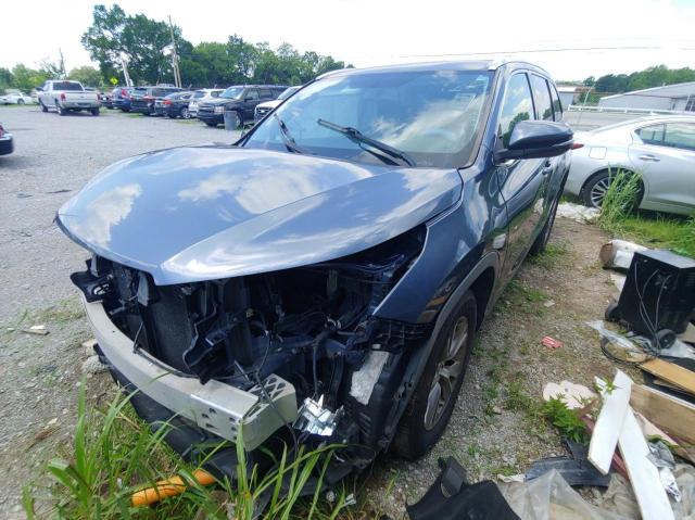 5TDKKRFH3ES037049 - 2014 TOYOTA HIGHLANDER XLE Dəniz mavisi foto 2