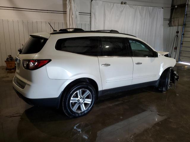 1GNKVHKDXFJ109360 - 2015 CHEVROLET TRAVERSE LT WHITE photo 3