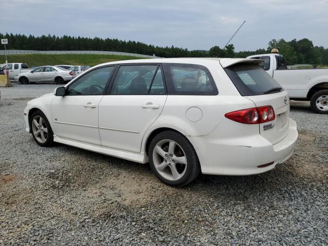 1YVHP82D245N60943 - 2004 MAZDA 6 S WHITE photo 2