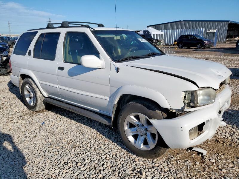 JN8DR09X03W706043 - 2003 NISSAN PATHFINDER LE WHITE photo 4