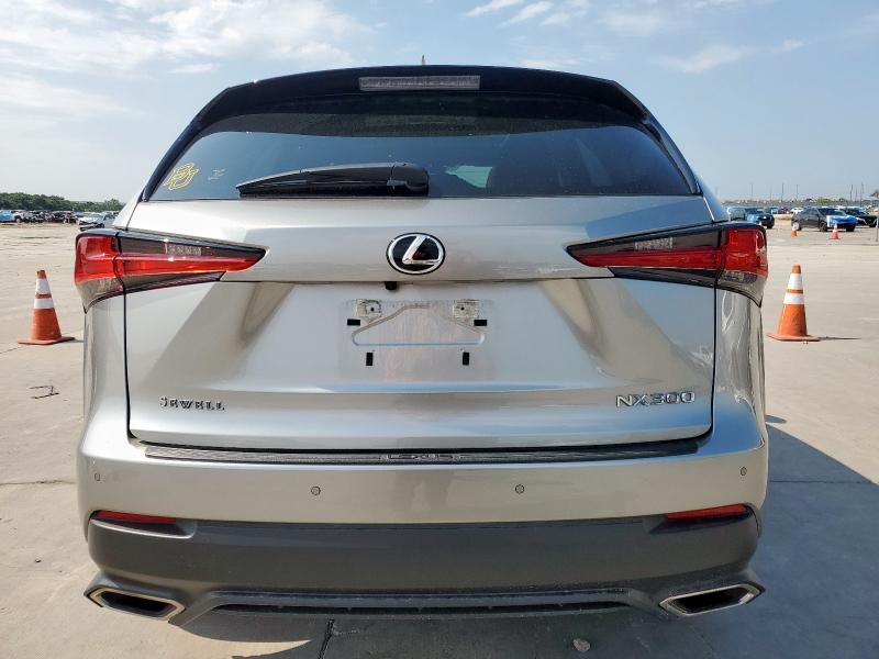 JTJGARBZXM5035484 - 2021 LEXUS NX 300 BASE ვერცხლისფერი ფოტო 6