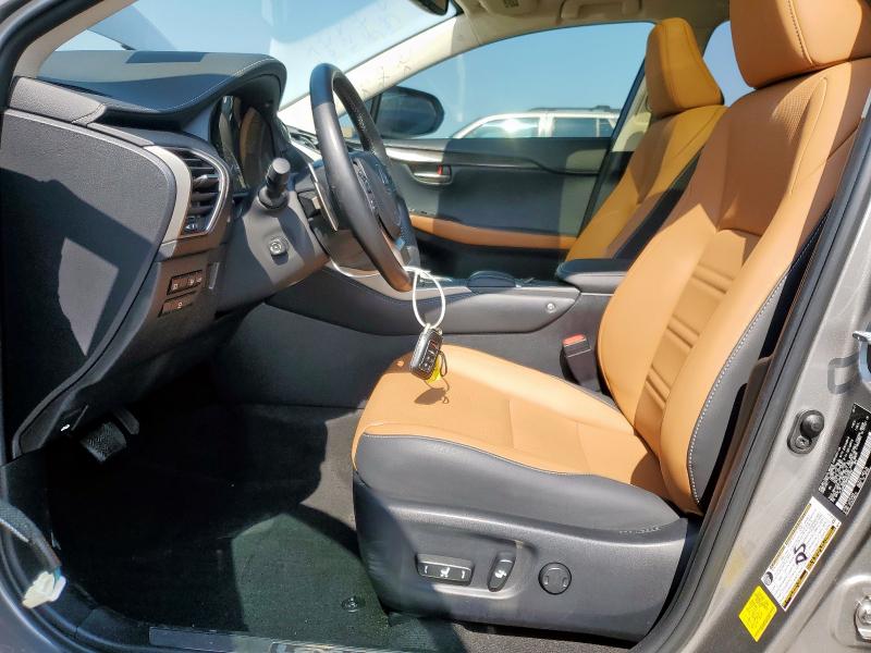 JTJGARBZXM5035484 - 2021 LEXUS NX 300 BASE ვერცხლისფერი ფოტო 7