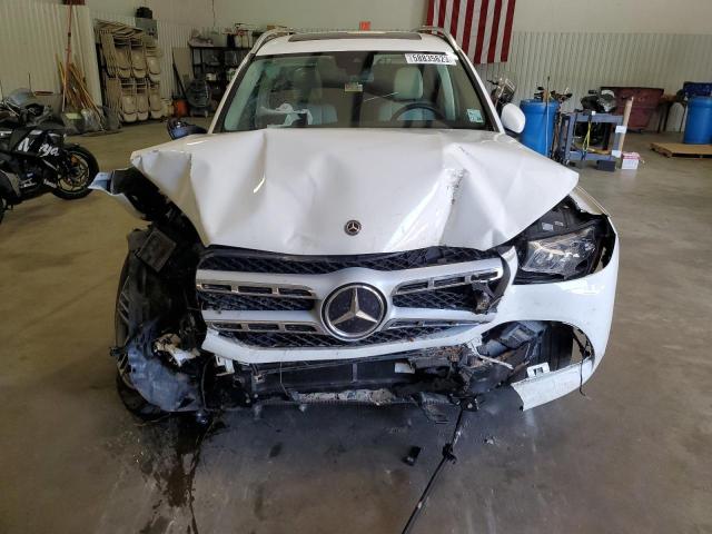 4JGFF5KE3MA386021 - 2021 MERCEDES-BENZ GLS 450 4MATIC WHITE photo 5