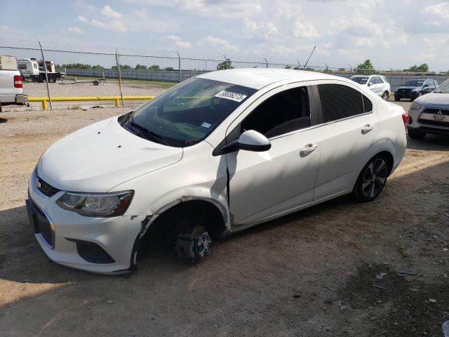 1G1JF5SB9H4134260 - 2017 CHEVROLET SONIC PREMIER WHITE photo 1