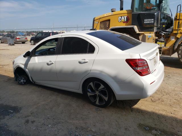 1G1JF5SB9H4134260 - 2017 CHEVROLET SONIC PREMIER WHITE photo 2