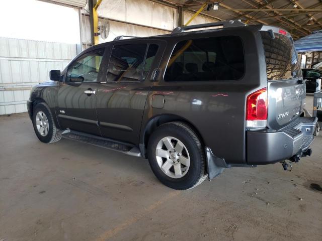 5N1AA08A65N711268 - 2005 NISSAN ARMADA SE GRAY photo 2