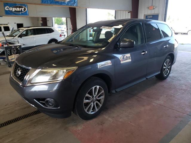 5N1AR2MM2DC663895 - 2013 NISSAN PATHFINDER S GRAY photo 1