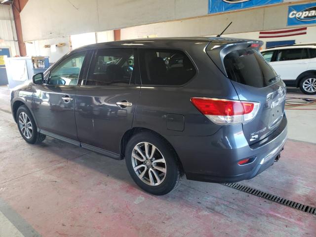 5N1AR2MM2DC663895 - 2013 NISSAN PATHFINDER S GRAY photo 2