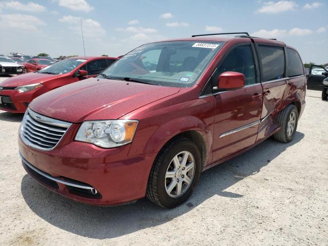 2C4RC1BG4CR200677 - 2012 CHRYSLER TOWN & COU TOURING Bordo foto 1