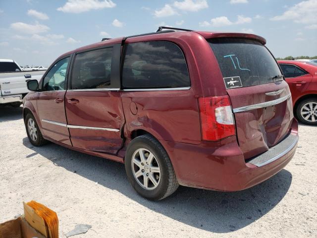 2C4RC1BG4CR200677 - 2012 CHRYSLER TOWN & COU TOURING Bordo foto 2