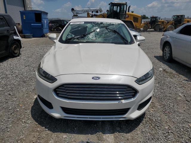 3FA6P0H79ER135031 - 2014 FORD FUSION SE WHITE photo 5