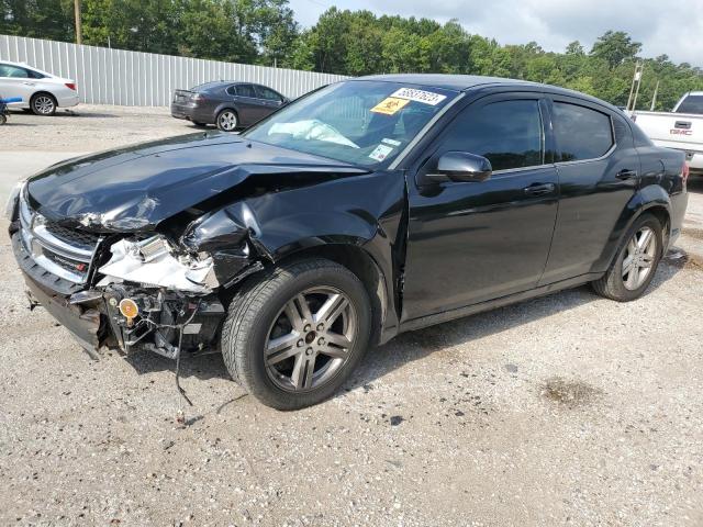 1C3CDZCB6DN549105 - 2013 DODGE AVENGER SXT BLACK photo 1