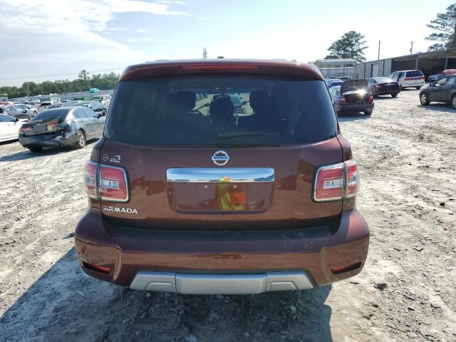 JN8AY2ND6H9003730 - 2017 NISSAN ARMADA SV BROWN photo 6