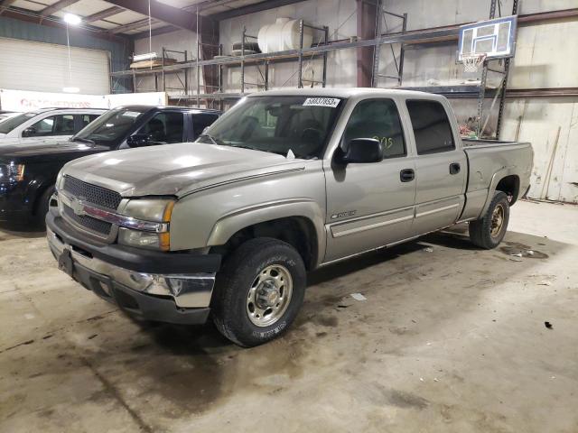 1GCGK13U03F117883 - 2003 CHEVROLET SILVERADO K1500 HEAVY DUTY SILVER photo 1