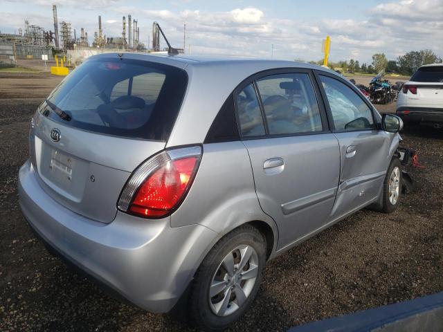 KNADH5B39B6754347 - 2011 KIA RIO BASE GRAY photo 4