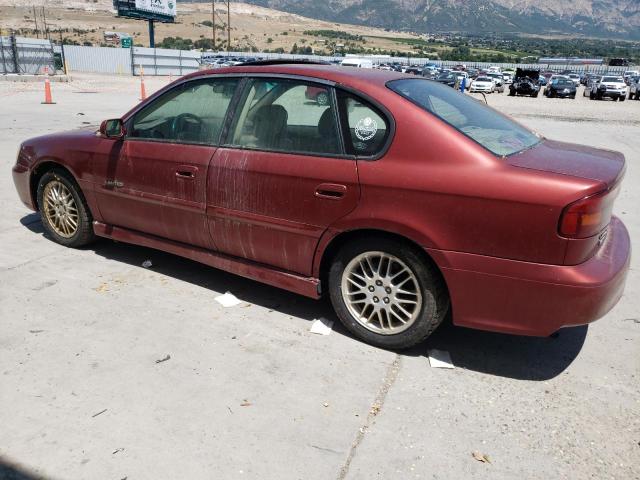 4S3BE656726203087 - 2002 SUBARU LEGACY GT LIMITED MAROON photo 2