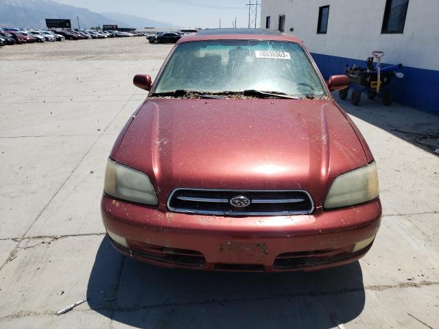 4S3BE656726203087 - 2002 SUBARU LEGACY GT LIMITED MAROON photo 5