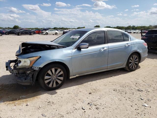 1HGCP3F82BA027075 - 2011 HONDA ACCORD EXL BLUE photo 1