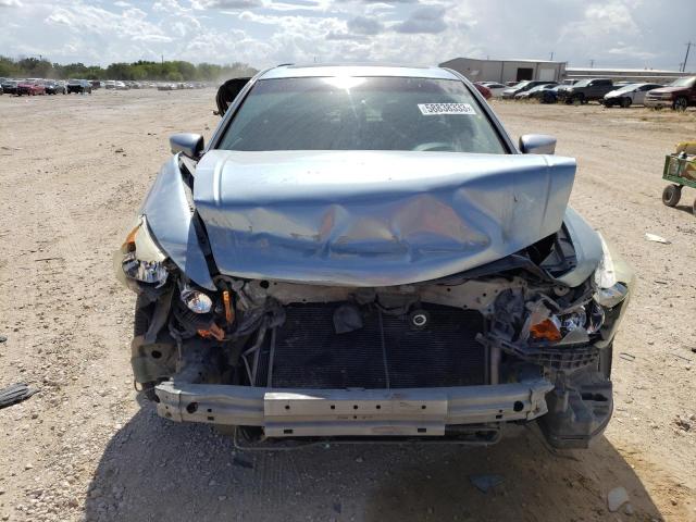 1HGCP3F82BA027075 - 2011 HONDA ACCORD EXL BLUE photo 5