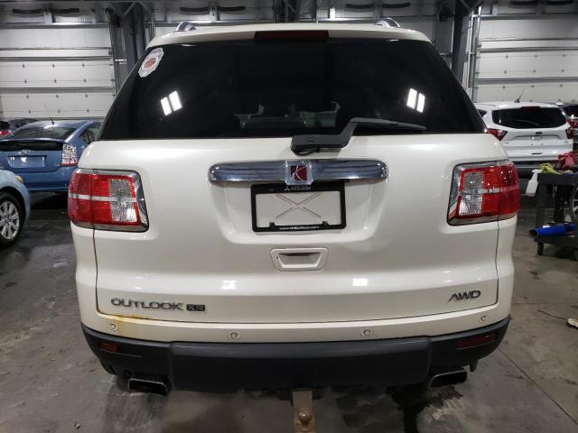 5GZEV33778J172063 - 2008 SATURN OUTLOOK XR WHITE photo 6