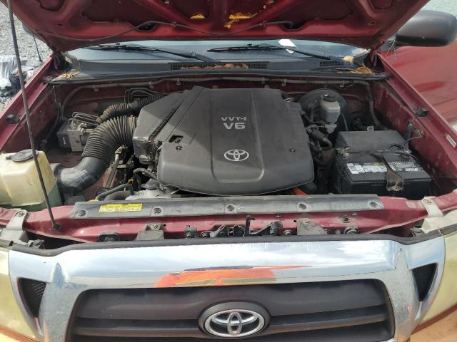 3TMJU62N86M016599 - 2006 TOYOTA TACOMA DOUBLE CAB PRERUNNER BURGUNDY photo 11