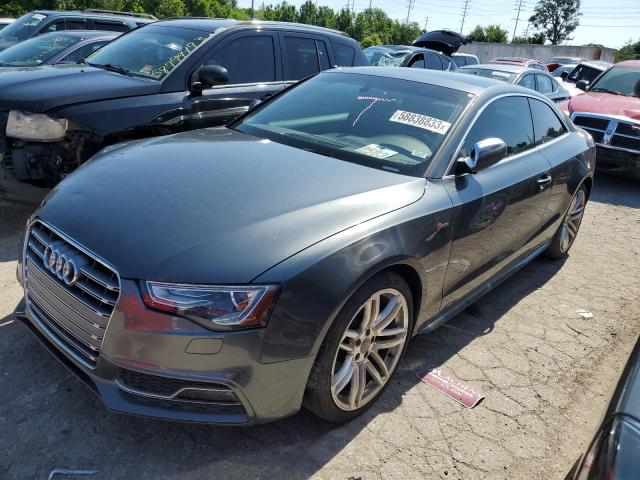 WAUVGAFR5FA001755 - 2015 AUDI S5 PRESTIGE GRAY photo 1