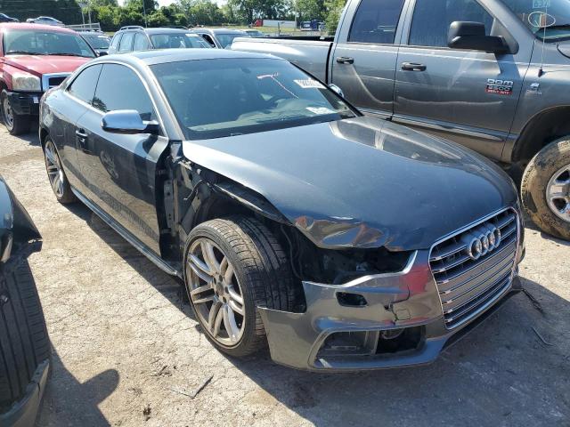 WAUVGAFR5FA001755 - 2015 AUDI S5 PRESTIGE GRAY photo 4