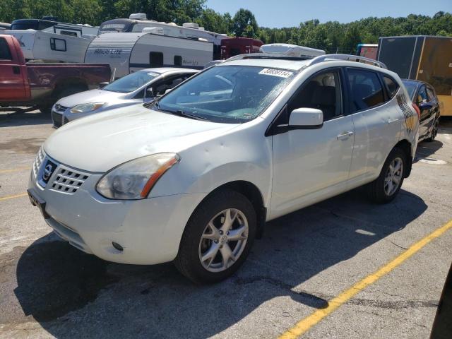 JN8AS58VX9W163703 - 2009 NISSAN ROGUE S WHITE photo 1