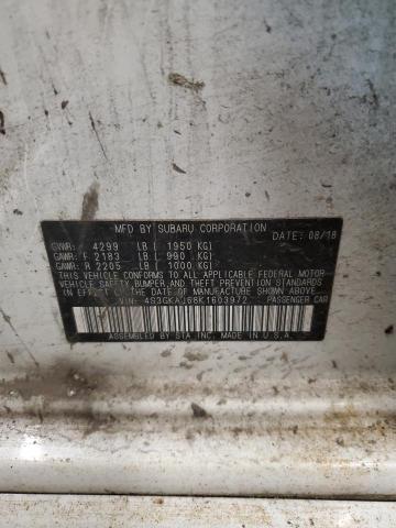 4S3GKAJ68K1603972 - 2019 SUBARU IMPREZA SPORT Ağ foto 12