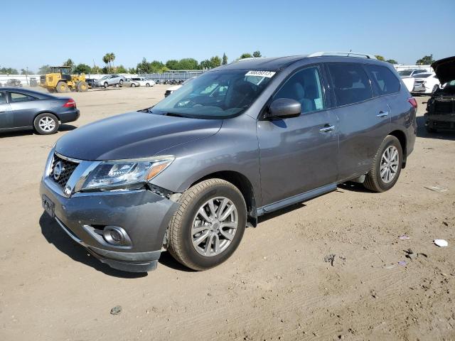 5N1AR2MM5GC665953 - 2016 NISSAN PATHFINDER S GRAY photo 1