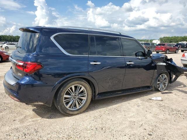 JN8AZ2NF3L9705172 - 2020 INFINITI QX80 LUXE BLUE photo 3