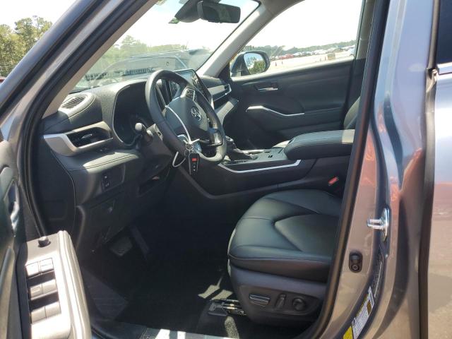 5TDGZRAHXLS020951 - 2020 TOYOTA HIGHLANDER XLE Azul foto 7