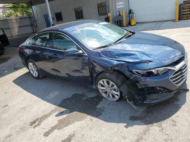 1G1ZD5ST2NF135302 - 2022 CHEVROLET MALIBU LT BLUE photo 4