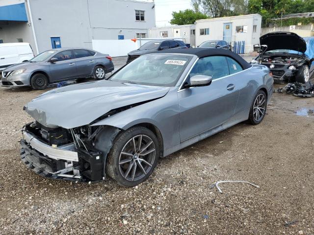 WBA43AT07PCL64982 - 2023 BMW 430XI SILVER photo 1