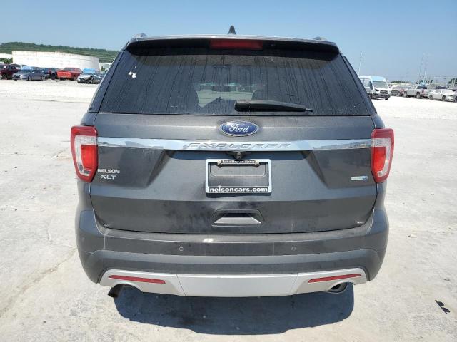 1FM5K8D83GGA43968 - 2016 FORD EXPLORER XLT CHARCOAL photo 6