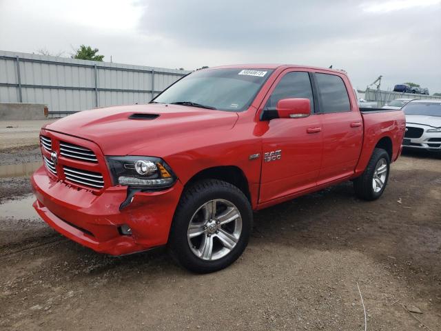 1C6RR7MT9GS211956 - 2016 RAM 1500 SPORT RED photo 1