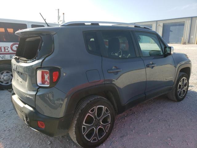 ZACCJBDB1HPE46925 - 2017 JEEP RENEGADE LIMITED BLUE photo 3