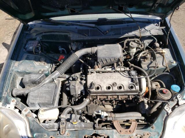 2HGEJ6612XH512274 - 1999 HONDA CIVIC BASE GREEN photo 11
