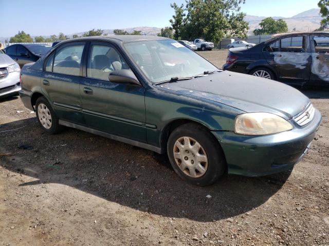 2HGEJ6612XH512274 - 1999 HONDA CIVIC BASE GREEN photo 4