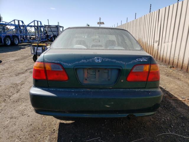 2HGEJ6612XH512274 - 1999 HONDA CIVIC BASE GREEN photo 6