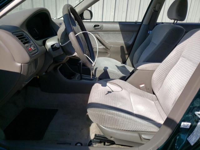 2HGEJ6612XH512274 - 1999 HONDA CIVIC BASE GREEN photo 7