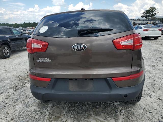 KNDPB3A28D7514749 - 2013 KIA SPORTAGE BASE BROWN photo 6